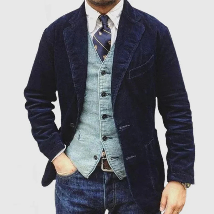 Drune | Klassische Jacke und Weste für Herren