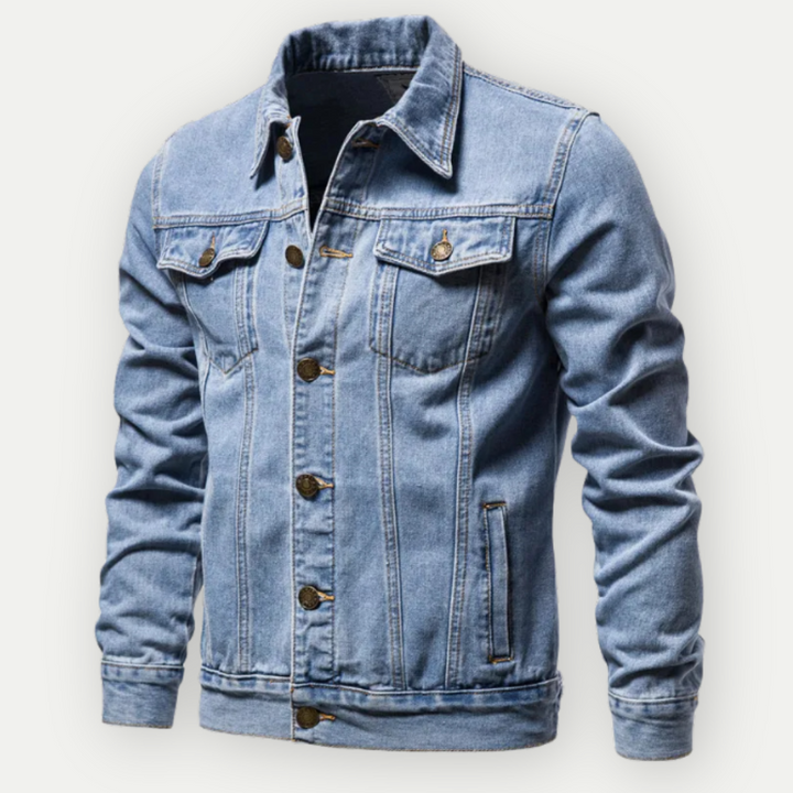 Drune | Herren jacke im Trucker-Stil