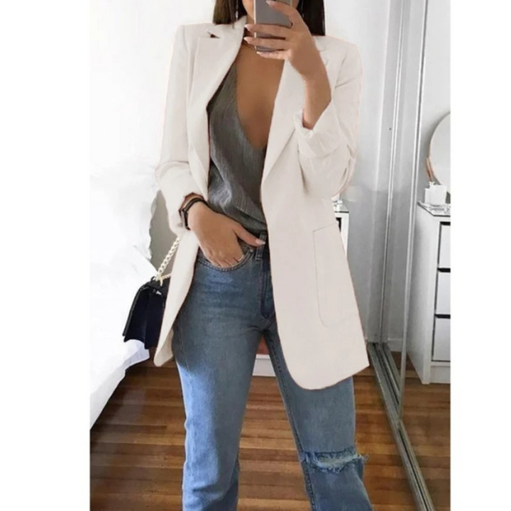Drune | Eleganter Blazer mit Taschen für Damen