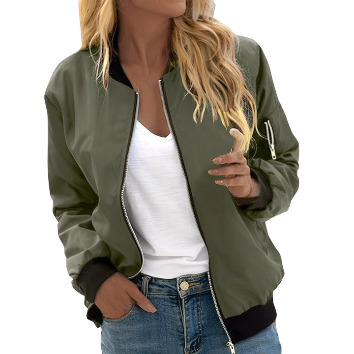 Drune | Lässige Bomberjacke im Retro-Stil für Frauen