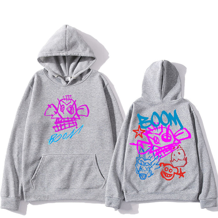 Drune | Arcane Jinx Cartoon Langarm-Hoodie