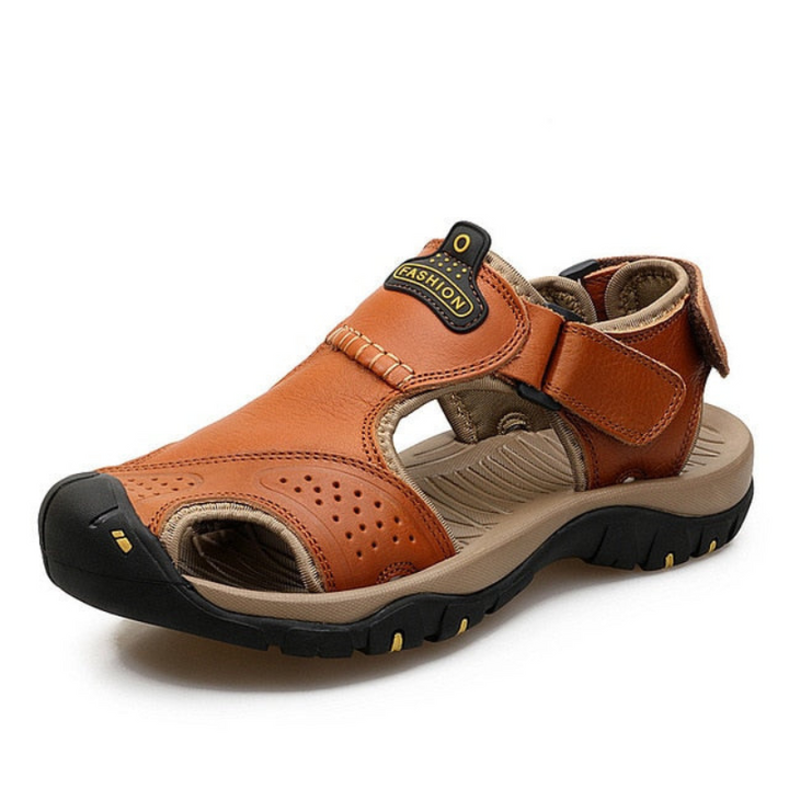 Drune | Herren Leder Sandalen Bequeme & Klassische Sandalen Für Männer