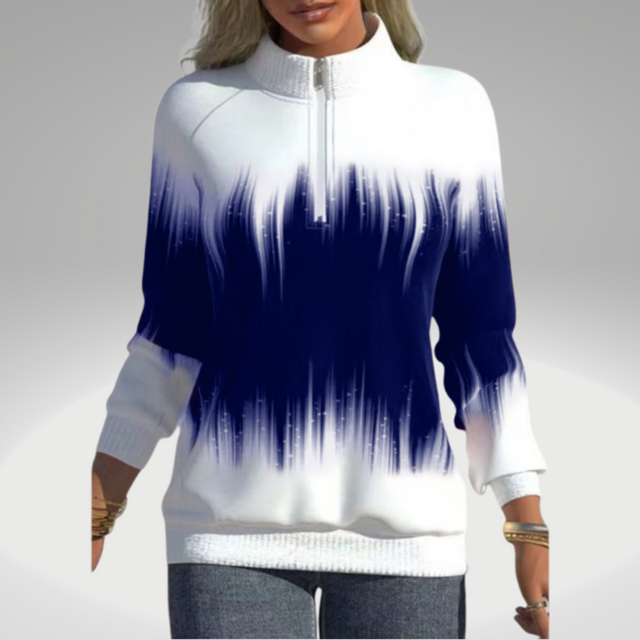 Drune - Damen Sweatshirt mit Farbverlaufdruck