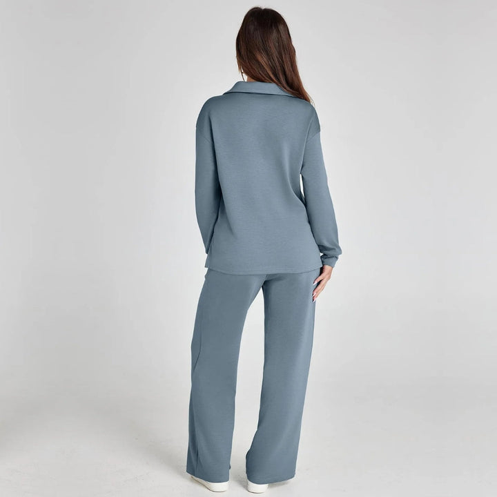 Drune | Damen Loungewear Satz mit Weiten Hosen
