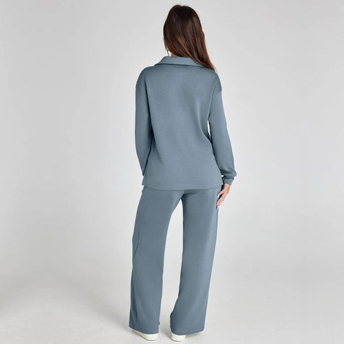 Drune | Damen Loungewear Satz mit Weiten Hosen