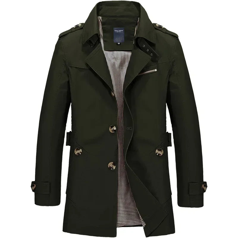 Drune | Klassische Business Windbreaker