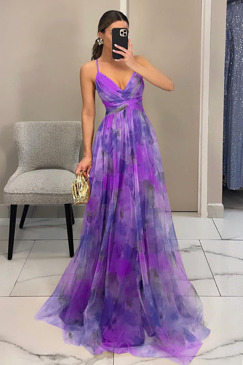 Drune | Enchant My Love Print Maxi Kleid