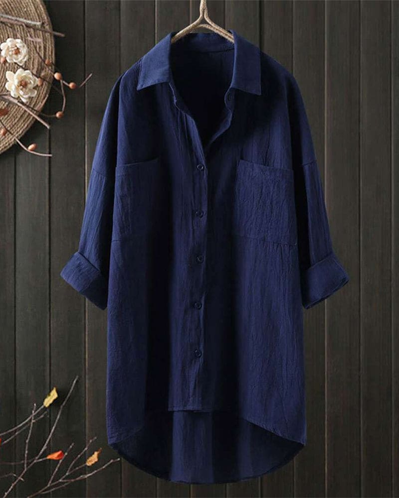 Drune | Lässige Bluse mit Langen Ärmeln