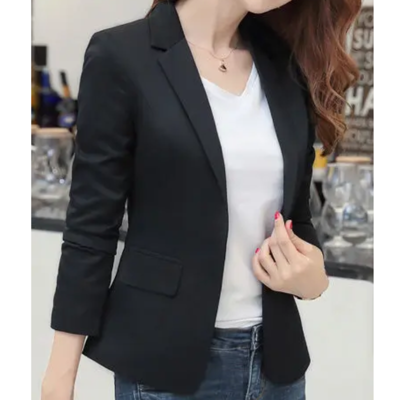Drune | Eleganter Damenblazer mit Langen Ärmeln Ideal für Die Arbeit