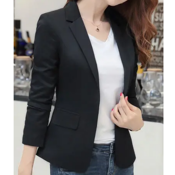 Drune | Eleganter Damenblazer mit Langen Ärmeln Ideal für Die Arbeit