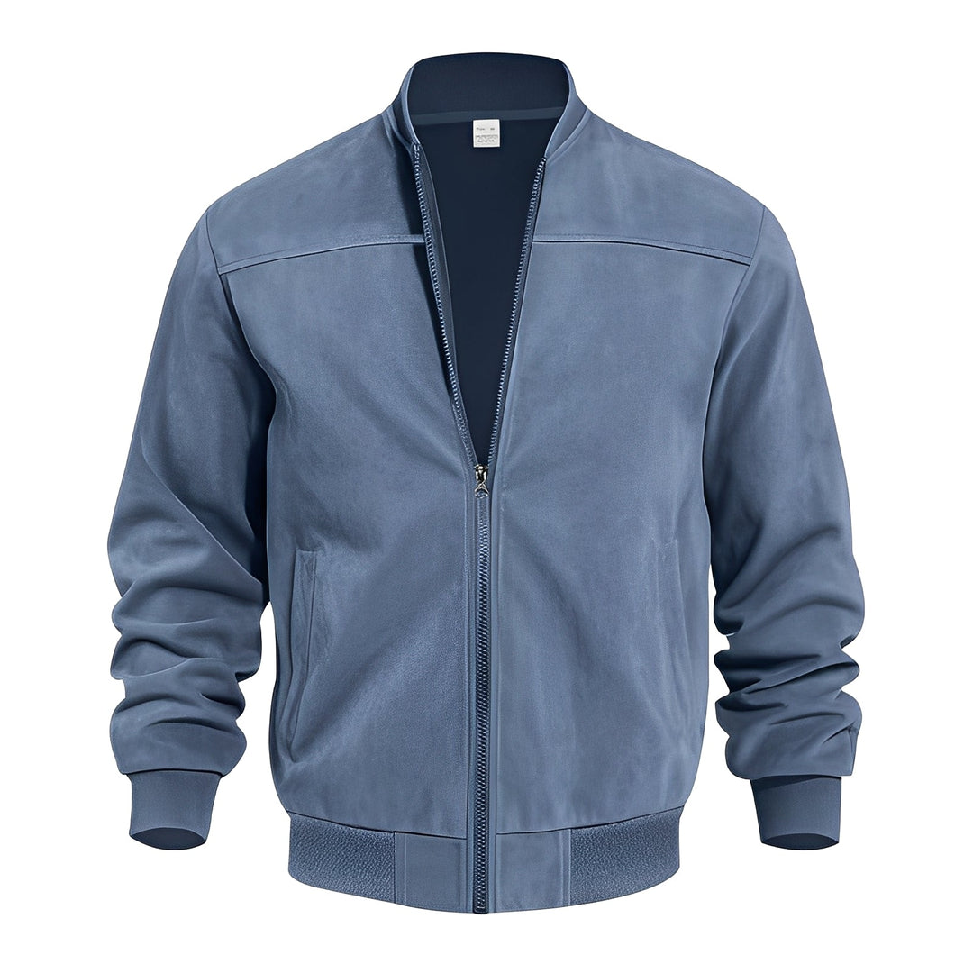 Drune | Klassische, stilvolle Wildlederjacke für Männer
