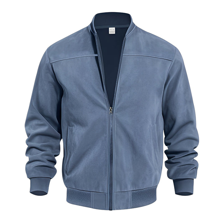 Drune | Klassische, stilvolle Wildlederjacke für Männer