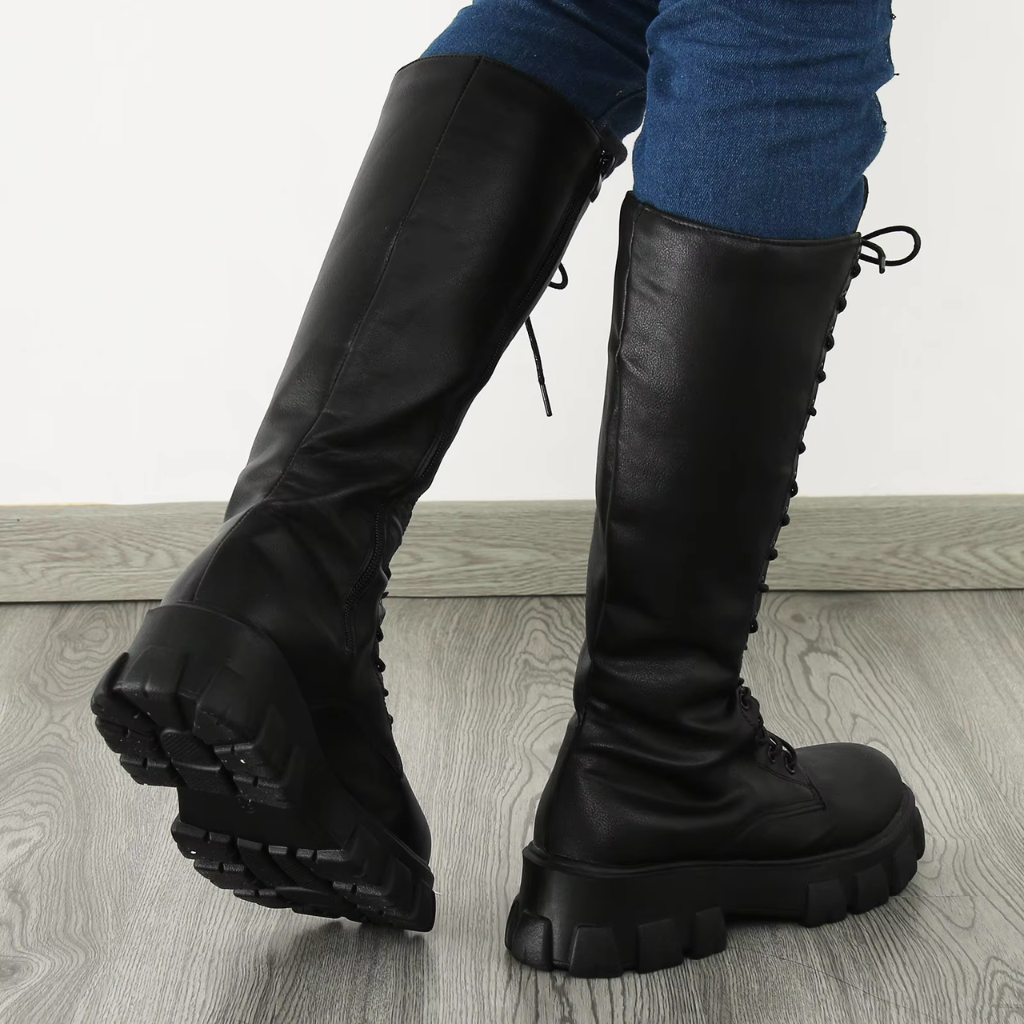 Drune | Moderne Lange Stiefel