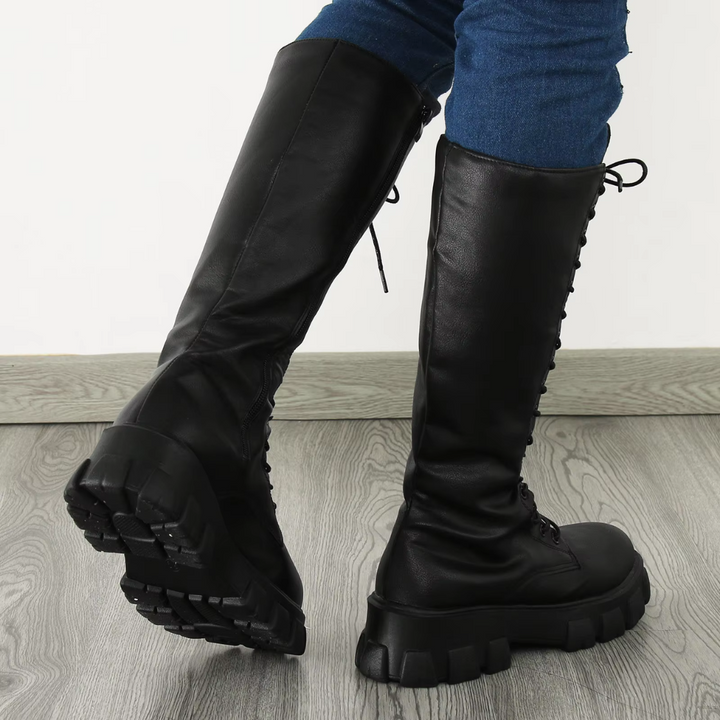 Drune | Moderne Lange Stiefel