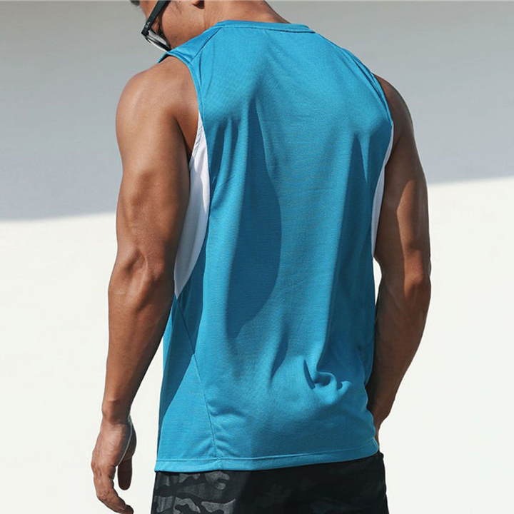 Drune | Sport T-Shirt für Herren ärmellos im Freizeitschnitt