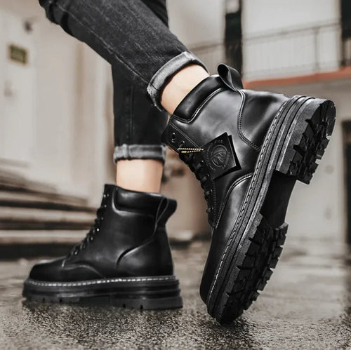 Drune | Wasserdichte Schnürstiefel