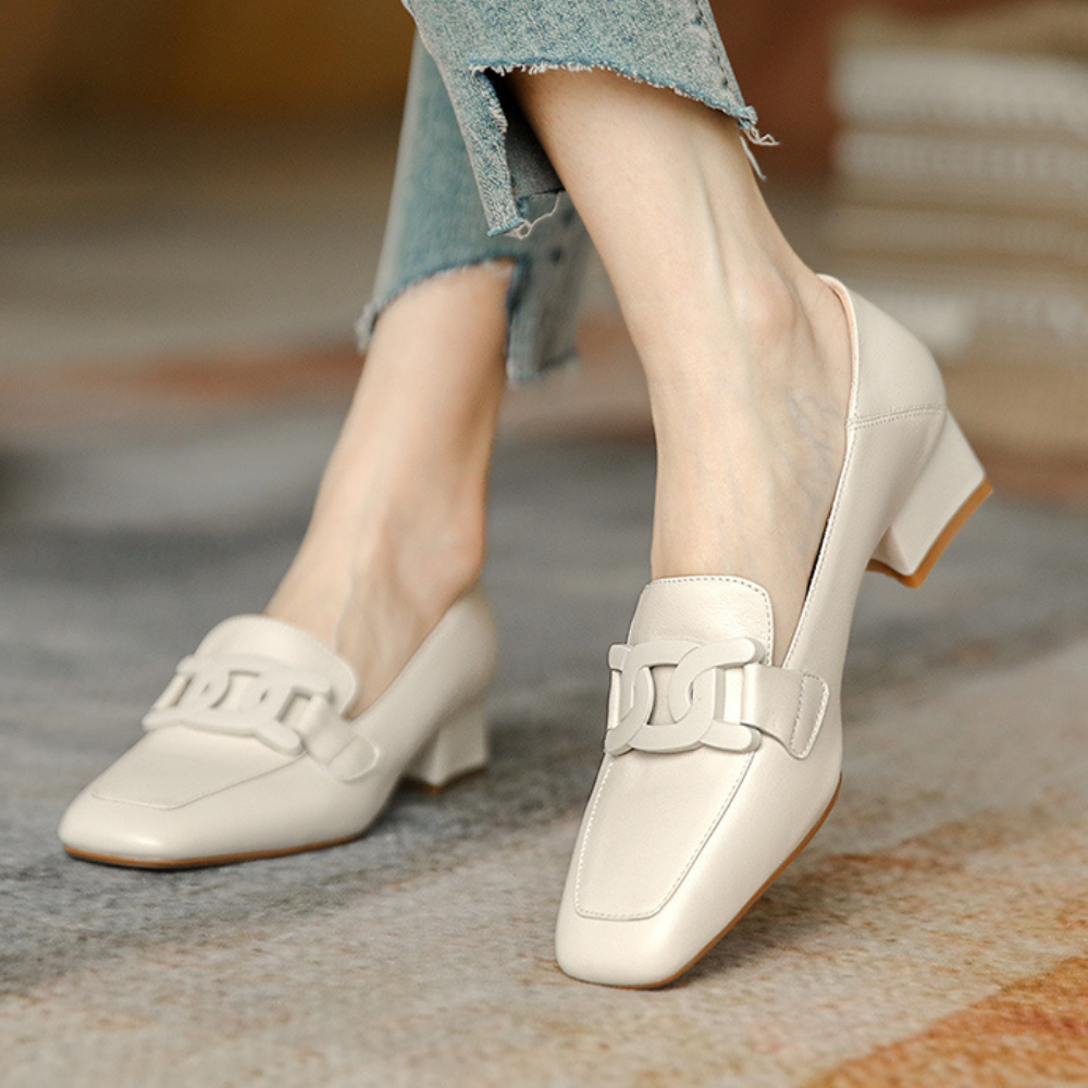 Drune | Bequeme Schuhe mit Mittlerem Absatz und Fußgewölbeunterstützung