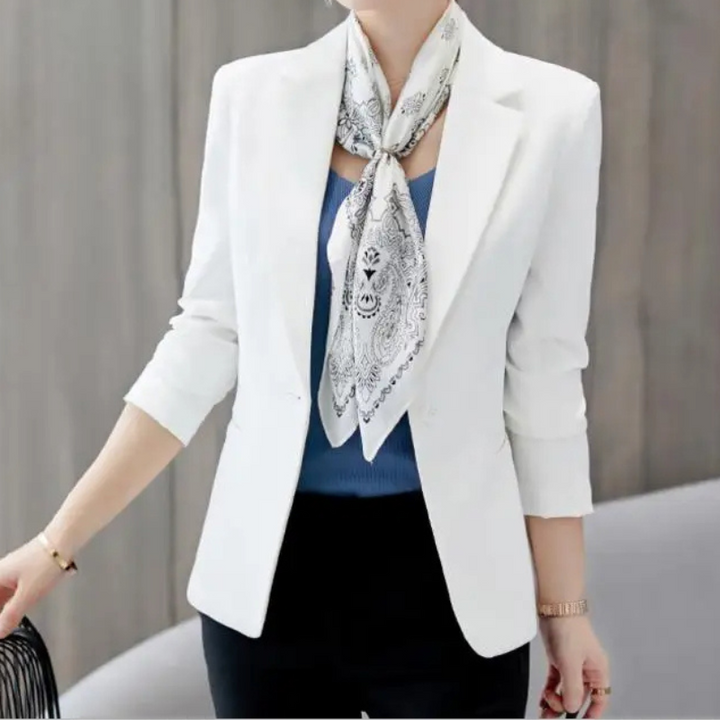 Drune | Eleganter Damen Blazer mit Langen Ärmeln Perfekt für Die Arbeit