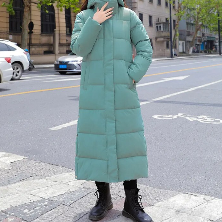 Drune | Parka Lange gesteppte Winterjacke für Damen