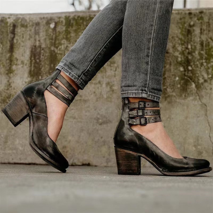 Drune | Leder Stiefeletten
