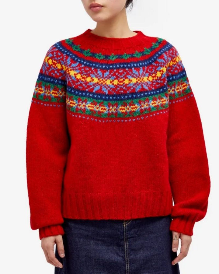 Drune | Vintage Gestreifter Pullover