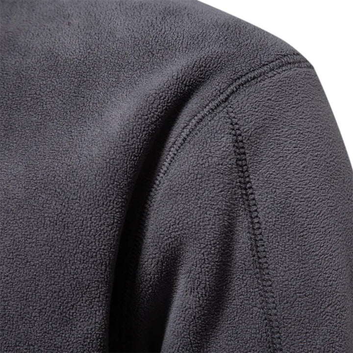 Drune | Strickpullover Mit Half-Zip Wollmischung Klassisch Und Bequem