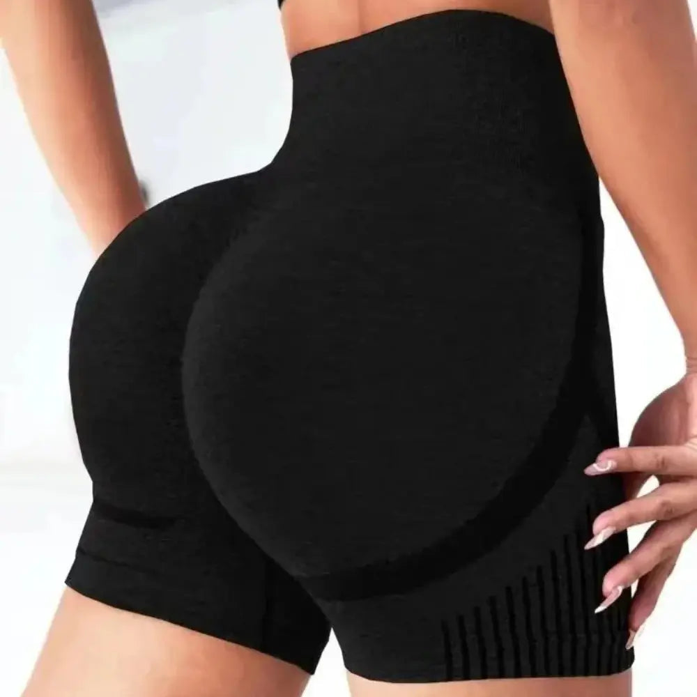 Drune | Hochtaillierte Yoga Sport Kurze Hose