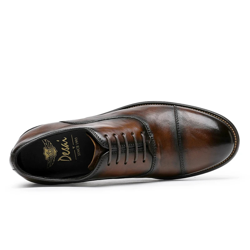Drune | Elegante Leder Herrenschuhe Mit Schnürung Und Klassischem Design