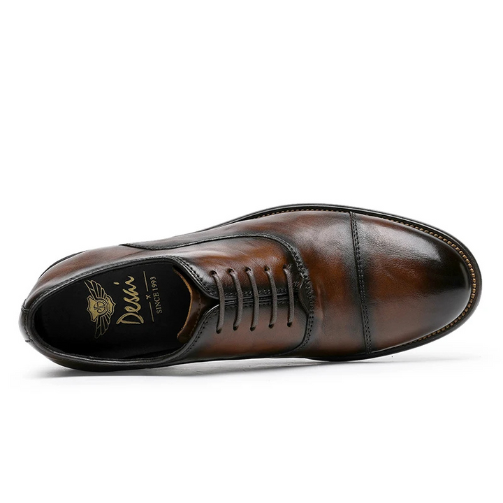 Drune | Elegante Leder Herrenschuhe Mit Schnürung Und Klassischem Design