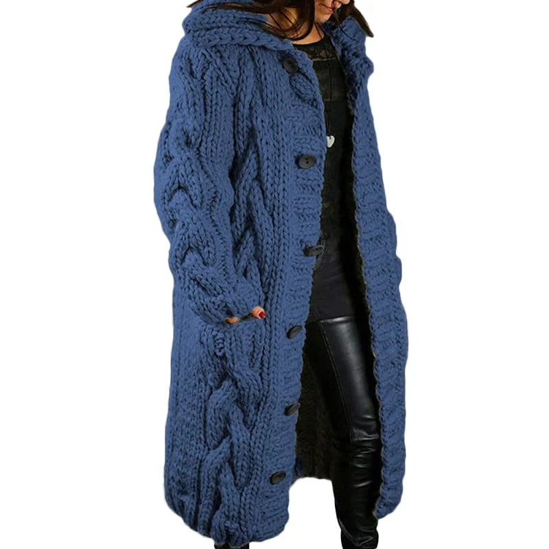 Drune | Großer Strickcardigan für Frauen