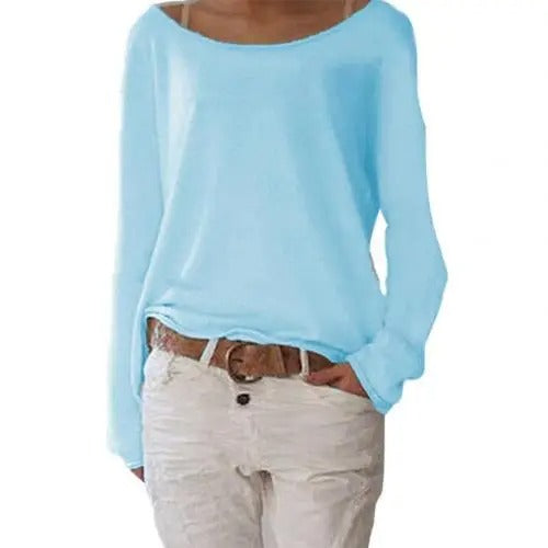 Drune | locker gestricktes Damen Langarmshirt