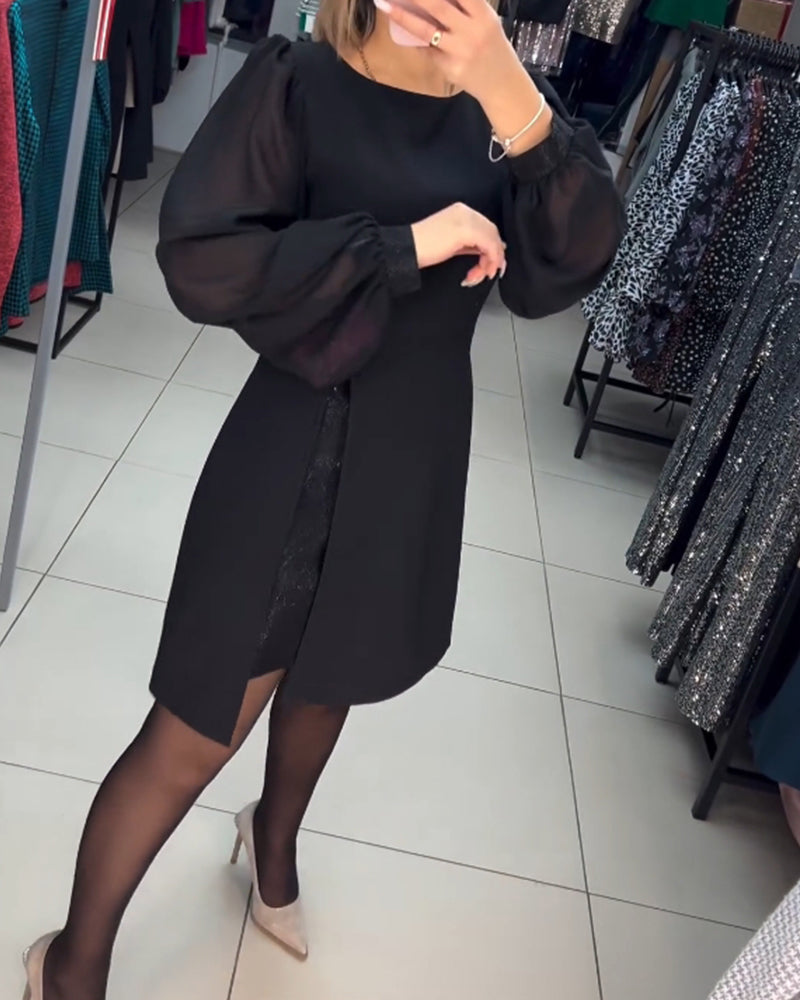 Drune | Einfarbiges Damenkleid