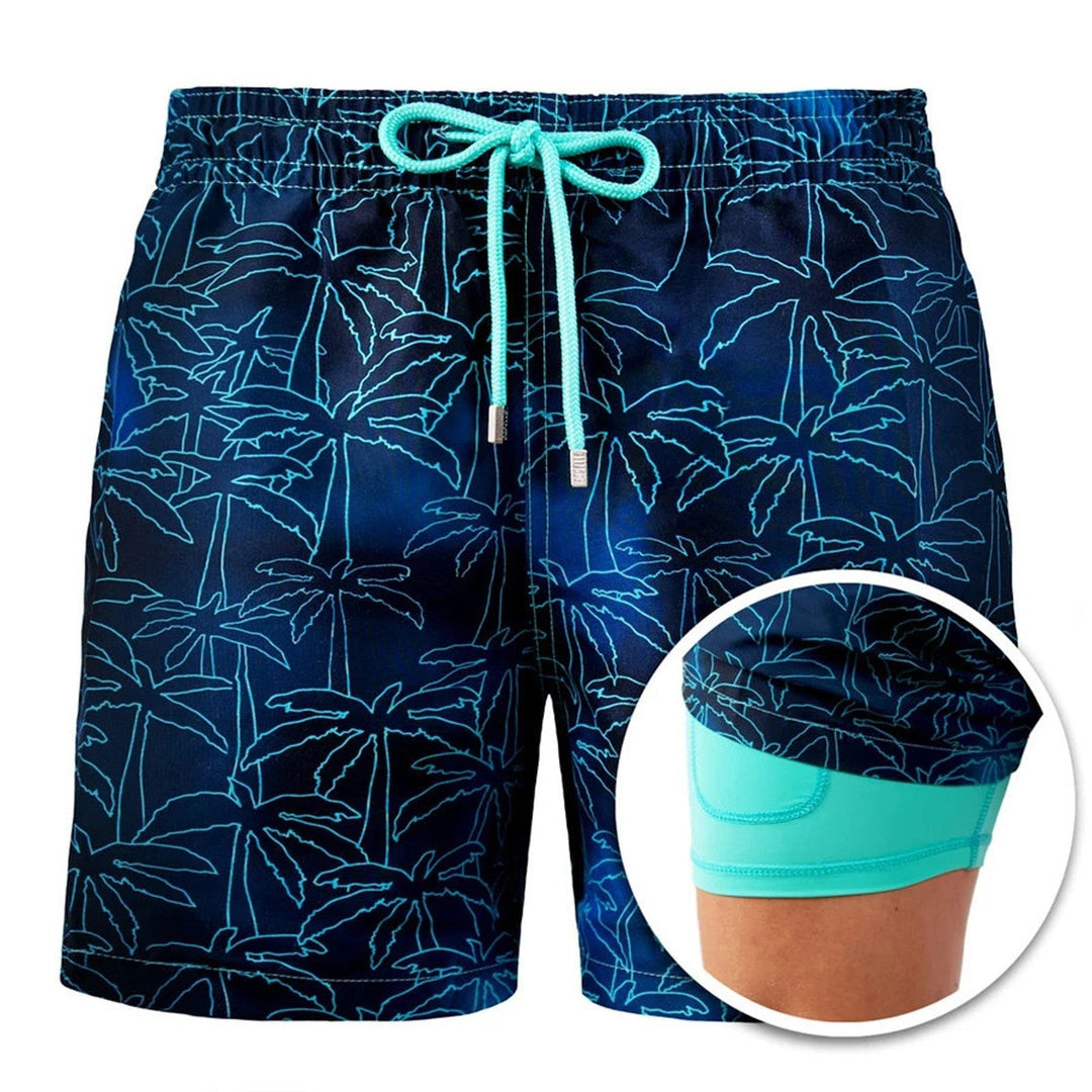 Drune | Doppellagige Strandshorts Für Herren