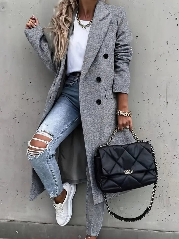 Drune | Trenchcoat Klassisch Zeitloser Stil Ideal für den Winter