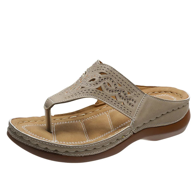 Drune - Damen Flip Flops mit optimalem Halt