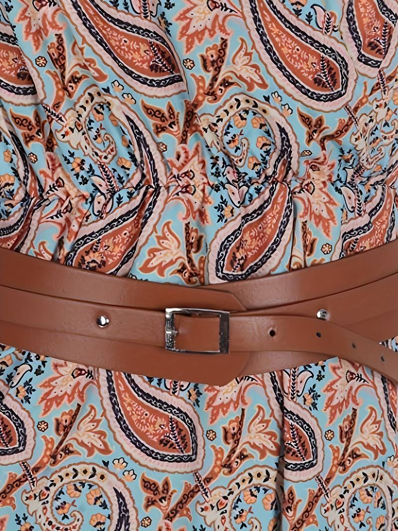 Drune | Blumiges Maxikleid für Frauen