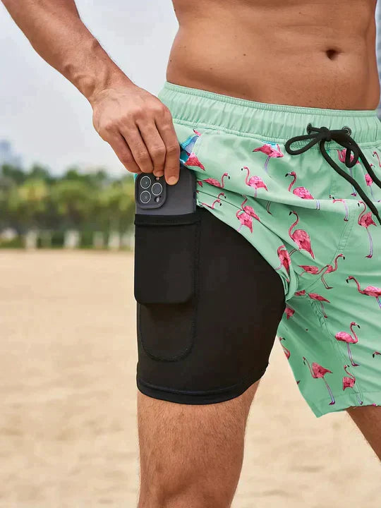 Drune | Sommer Badeshorts Schnell Trocknend, Leicht & Atmungsaktiv Strandbekleidung