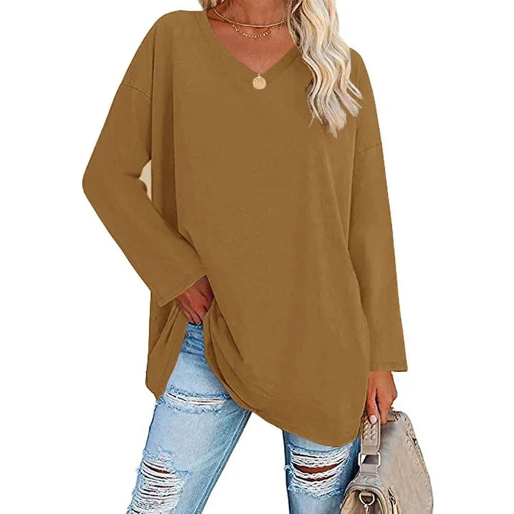 Drune | V-Ausschnitt Gestrickter Top für Damen - Stilvoller und Bequemer Pullover