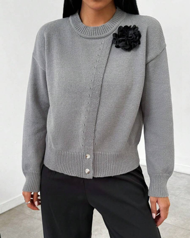 Drune | Pullover mit Schlitzsaum