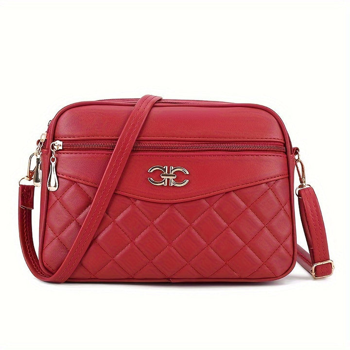 Drune | Große Multicolor Schultertasche mit modernem Design