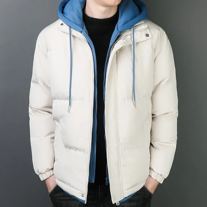 Drune | Herrenjacke aus schwerem Baumwollstoff mit winddichter Kapuze