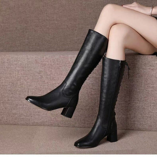 Drune | Luxuriöse Vegane Lederstiefeletten Mit Reißverschluss