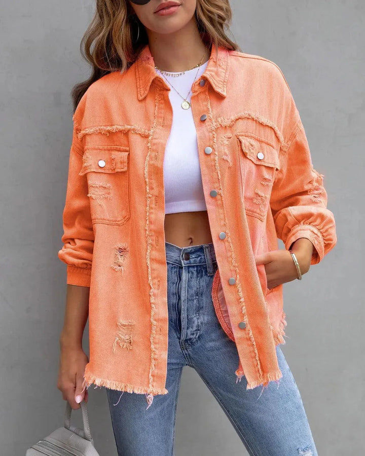 Drune | Damenbluse aus Denim