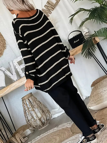 Drune | Gestreifter Pullover für Frauen