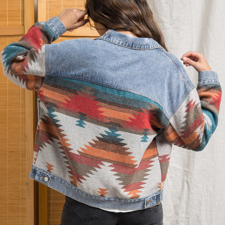 Drune | Western-inspirierte Denimjacke Einzigartig und Stilvoll Boho-look