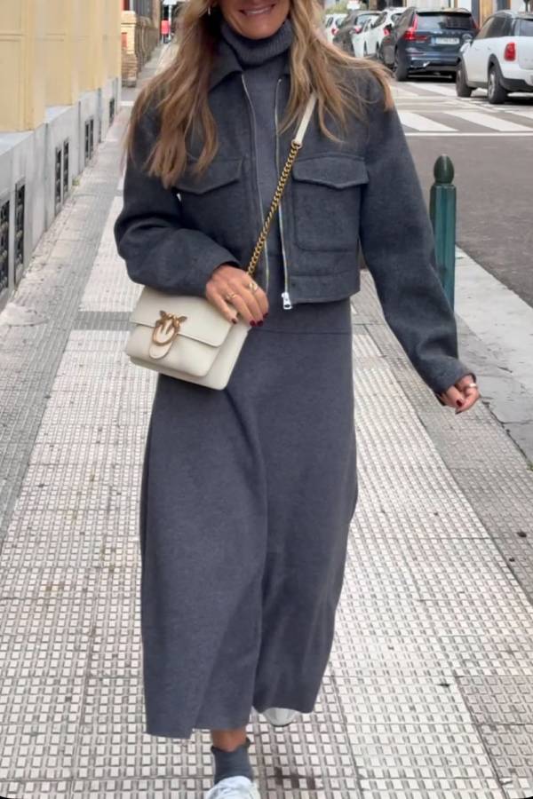 Drune | cropped jacke