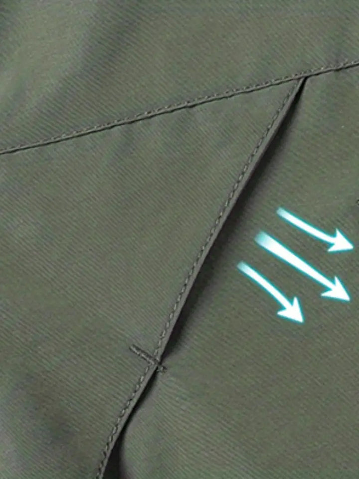 Drune | Wasserdichte und Winddichte Herren Outdoor Jacke