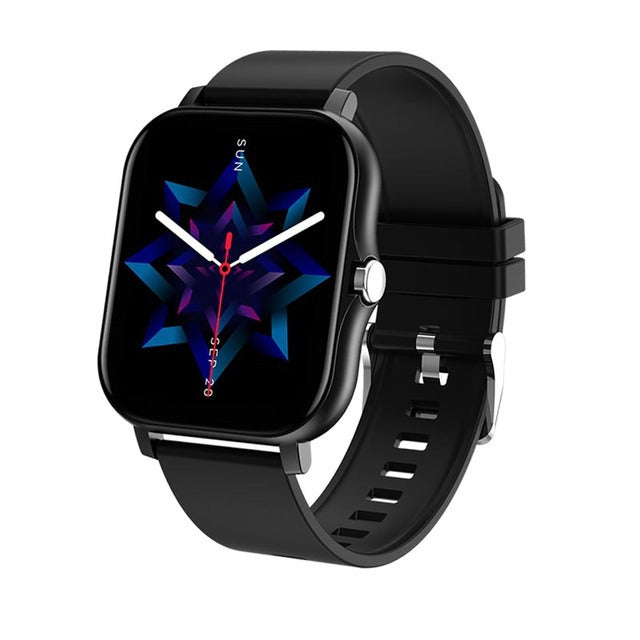 Drune Smart Uhr Schrittzähler Herzfrequenzüberwachung Bluetooth Anruf