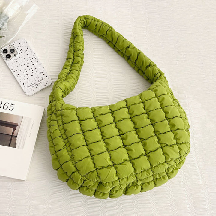 Drune | Plissierte Schultertasche Für Frauen