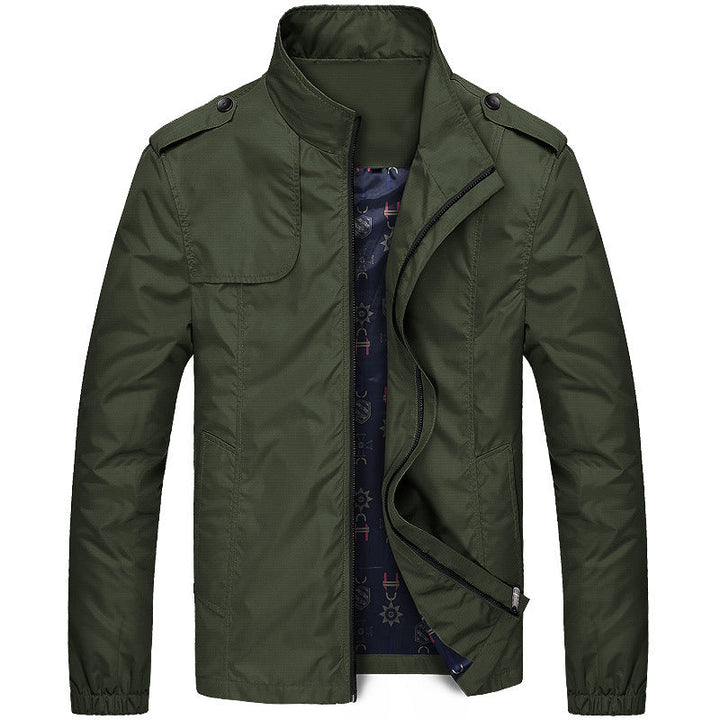 Drune | Herrenjacke Mit Hohem Kragen